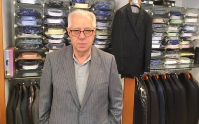 Amid COVID and Construction, Tailor/Clothier Hangs On By His Threads